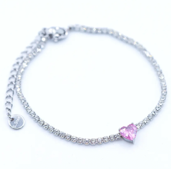 Bracciale Tennis Cuore