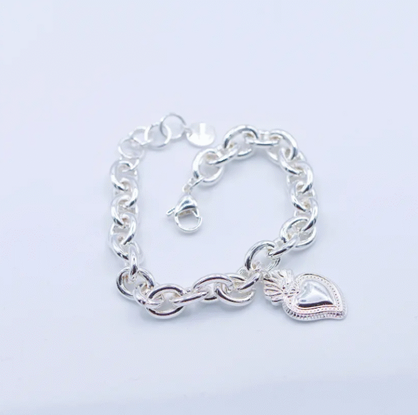Bracelet Chain and Sacred Heart