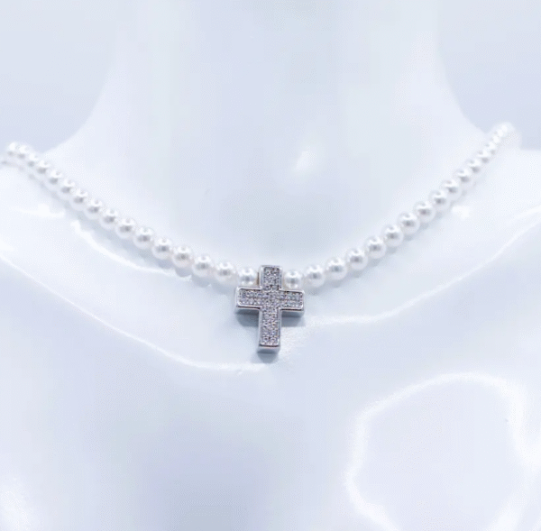 Cross necklace (also gold version)✝️ - Image 2