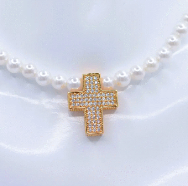 Cross necklace (also gold version)✝️ - Image 3