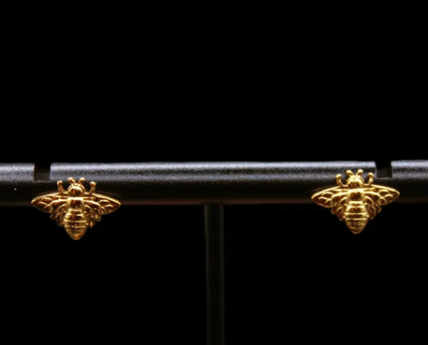 Bee Lobe Earrings - Image 2
