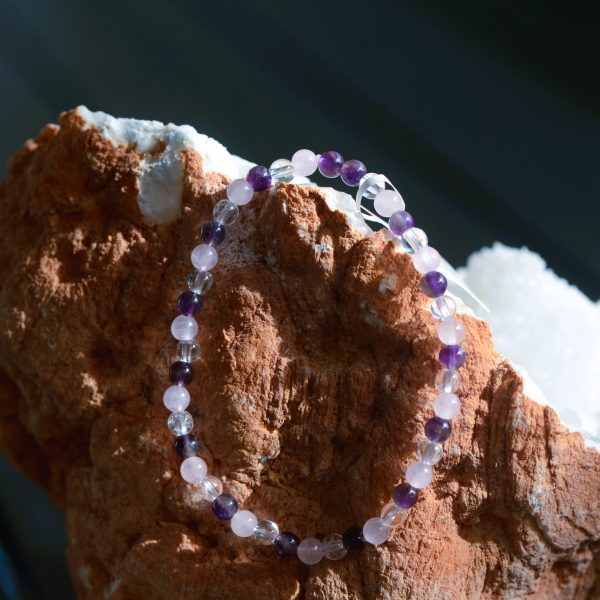Bracciale in perline di cristallo (4 mm) elastici- varianti🌿❤️‍🔥 - Image 33